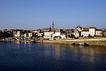 Bergerac overlooking Dordogne